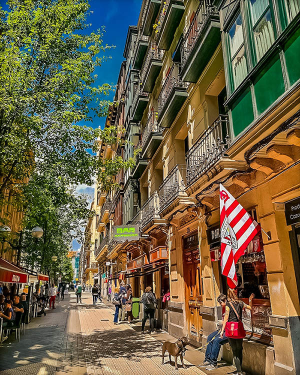 Ledesma street Bilbao